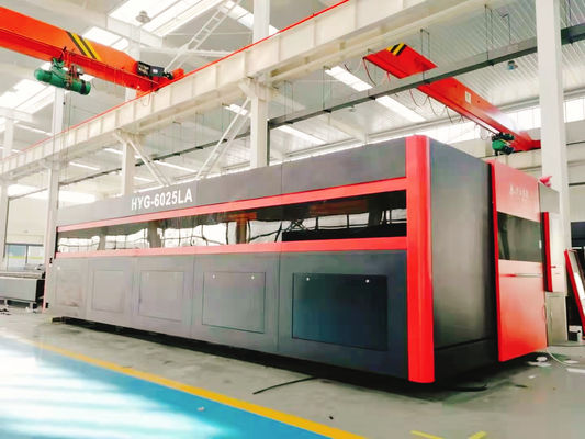 Precitec Laser Head 1000W-25000W ماشین برش لیزری فیبر CNC برای پردازش ورق فلزی