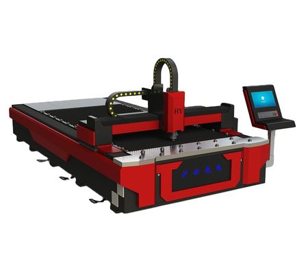 ماشین برش لیزری فیبر فلزی 7000 کیلوگرم برای ورق فلزی و لوله 3000 * 1500mm
