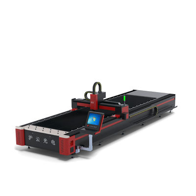 7000 کیلوگرم وزن ماشین برش لیزر فیبر CNC 18x18 50w در جینان 1530