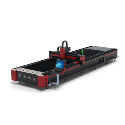 7000 کیلوگرم وزن ماشین برش لیزر فیبر CNC 18x18 50w در جینان 1530