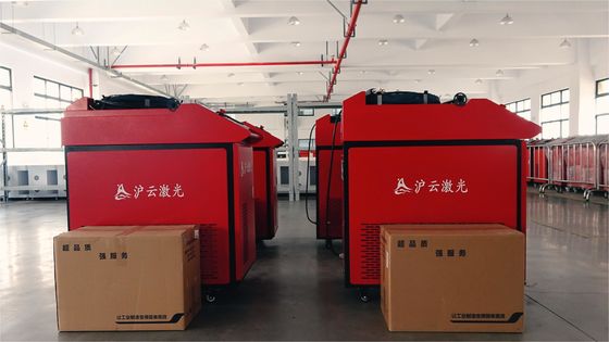 1000W 1500W 2000W 3000W ماشین جوش لیزری فیبر دستی قابل حمل برای صنعتی