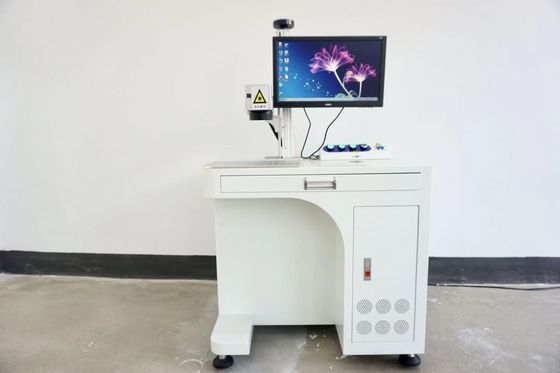فرمت LAS پشتیبانی شده 20W / 30W / 50W دستگاه علامت گذاری لیزر فیبر با قدرت اختیاری