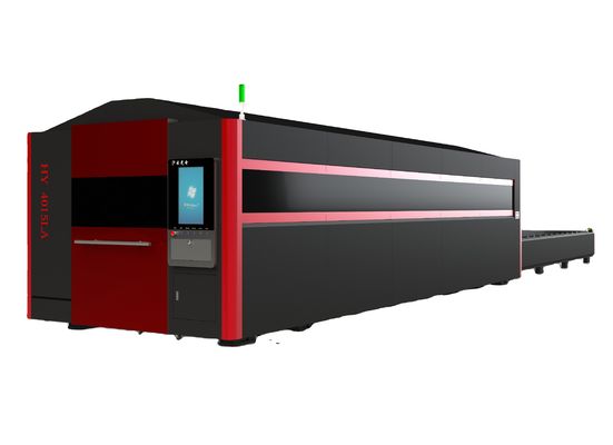 ماشین برش حکاکی فلزی 6000W 8KW 20KW جدول مبادله برای مواد غیر فلزی