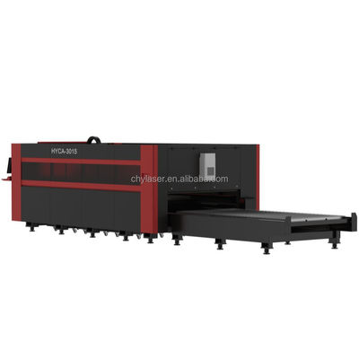 Raycus IPG لیزر منبع 6000W 8KW 20KW میز مبادله فیبر لیزر ماشین برش