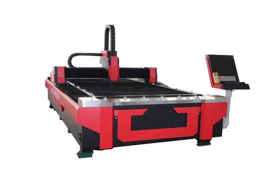 ماشین برش لیزری فیبر CNC 1000 وات برای فولاد با دقت بالا