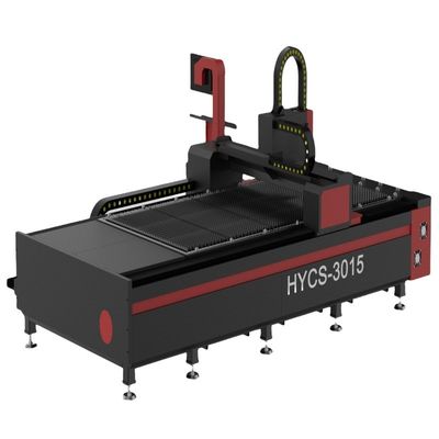 3015 ماشین برش لیزر فیبر 1000W 1500W 2000W 3000W با پیکربندی نوع گانتری