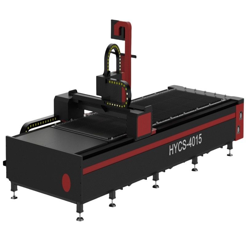 ماشین برش لیزر فیبر 6000W 8KW 20KW میز مبادله با موتور Yaskawa Servo